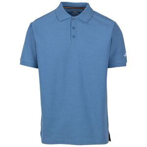 Trespass Mens Brave Polo Shirt / Denim Blue